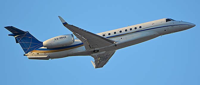 Embraer EMB-135BJ Legacy 600 XA-MHA, Phoenix Sky Harbor, September 25, 2016